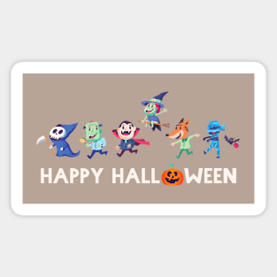 The Halloween Gang Sticker